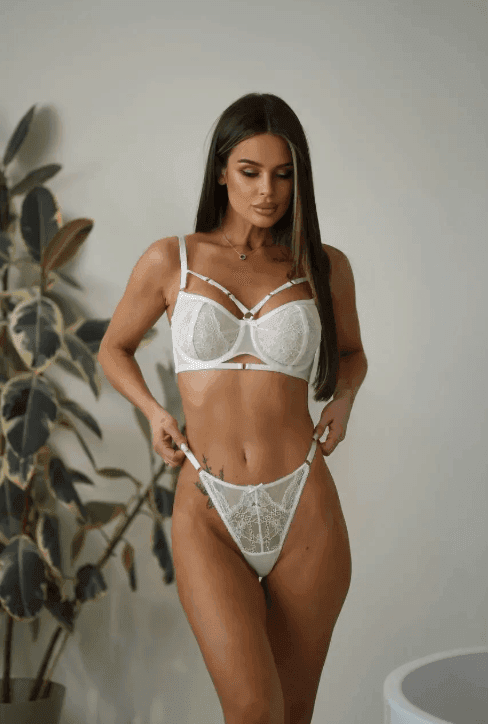 Трусики мереживні білий T21050 Mandhari XXL(р)