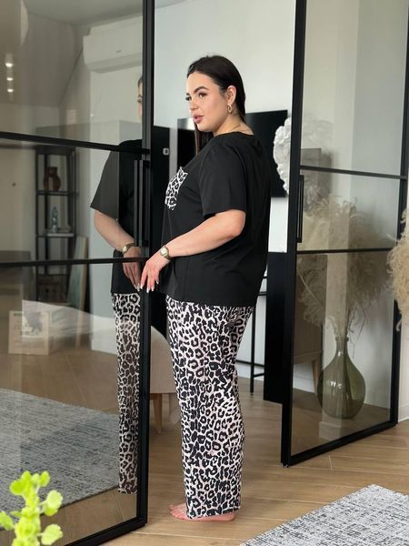Впевнена піжама Plus size &ldquo;Ніч, що надихає&rdquo;, арт. 3621, розмір 2XL DO3621 фото