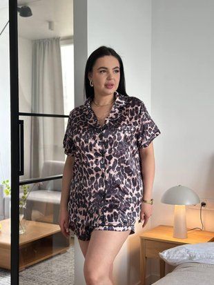 Релаксуюча піжама Plus size &ldquo;Ніч, що надихає&rdquo;, арт. 3644, розмір 2XL DO3644 фото