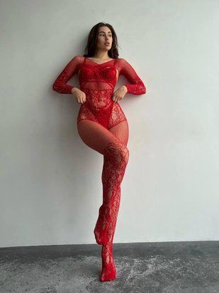 Привабливий бодістокінг арт.2299, розмір S/M/L DO2299 фото