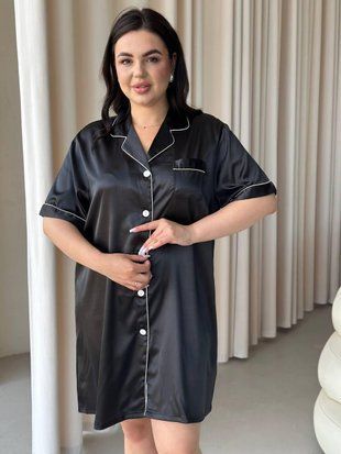 Розкішна піжама Plus size &ldquo;Ніч, що надихає&rdquo;, арт. 2971, розмір 2XL DO2971 фото