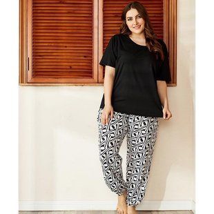 Розкішна піжама Plus size &ldquo;Тепло і впевненість&rdquo;, арт. 2003, розмір XL/2XL DO2003 фото