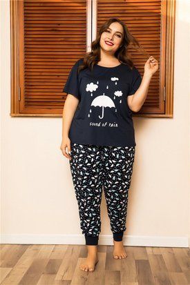 Безмежна піжама Plus size &ldquo;Краса без обмежень&rdquo;, арт. 2028, розмір XL DO2028 фото
